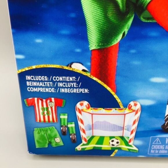 The Elf on the Shelf North Pole Goal & Gear Soccer Outfit - Picture 4 of 4